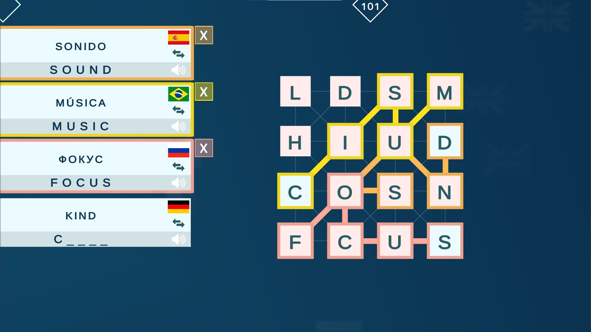 Mini Words: Polyglot Featured Screenshot #1