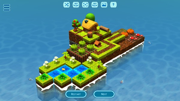 Screenshot z Island Farmer
