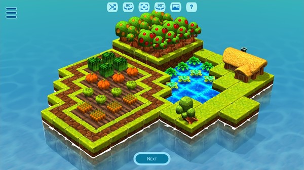 Screenshot z Island Farmer