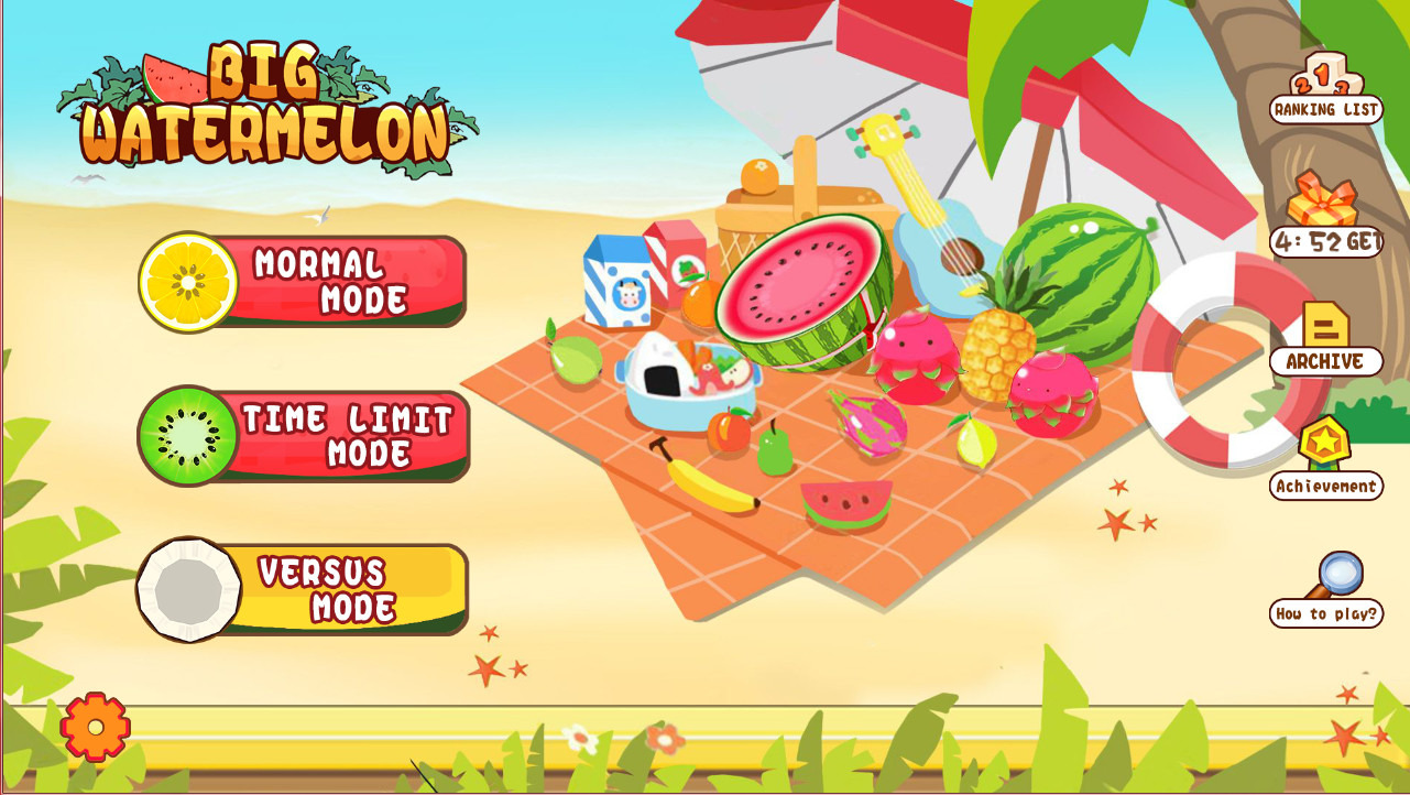 #1. 合成大西瓜 | Big watermelon (Steam) 由: 韦渡文化网络有限公司