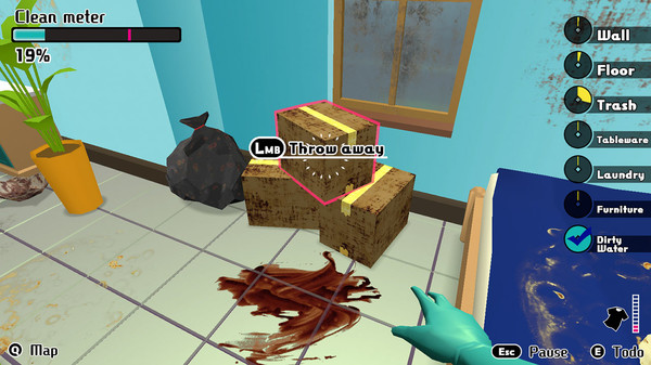 Screenshot 2 of House Cleaning Survival