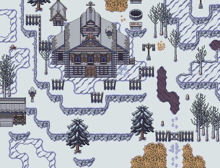 RPG Maker MV - Legends of Russia - Winter Village Tiles