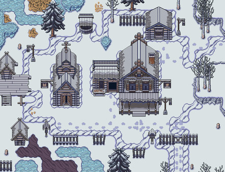 RPG Maker MV - Legends of Russia - Winter Village Tiles