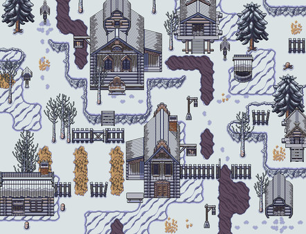 RPG Maker MV - Legends of Russia - Winter Village Tiles