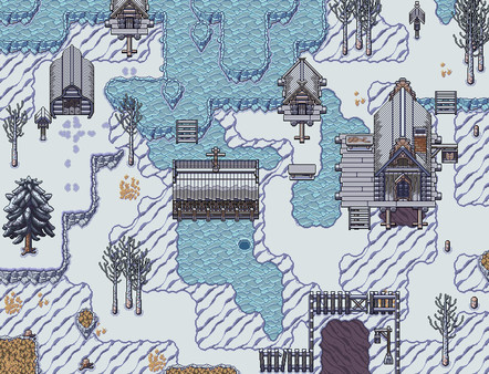 RPG Maker MV - Legends of Russia - Winter Village Tiles