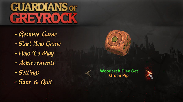 Guardians of Greyrock - Dice Pack: Woodcraft Set