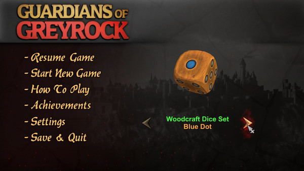 Guardians of Greyrock - Dice Pack: Woodcraft Set