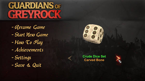 Guardians of Greyrock - Dice Pack: Crude Set