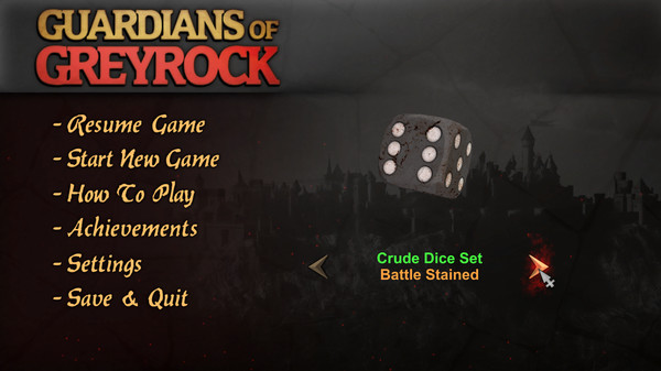 Guardians of Greyrock - Dice Pack: Crude Set