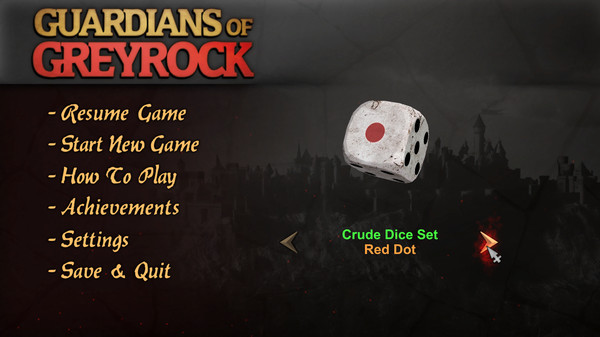 Guardians of Greyrock - Dice Pack: Crude Set