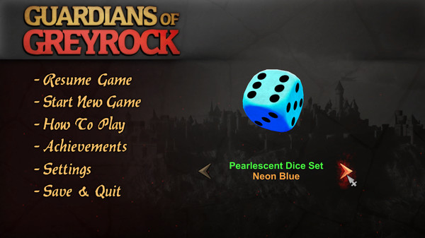 Guardians of Greyrock - Dice Pack: Pearlescent Set