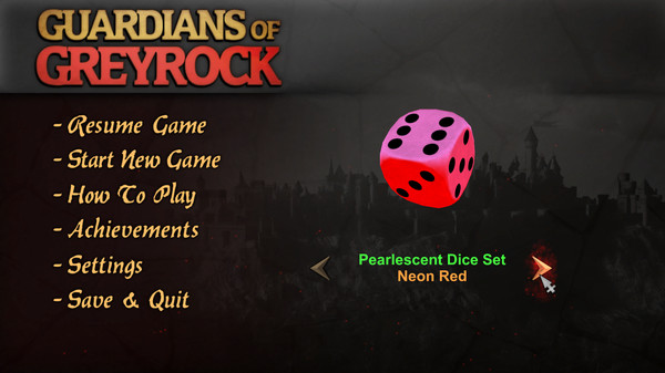 Guardians of Greyrock - Dice Pack: Pearlescent Set