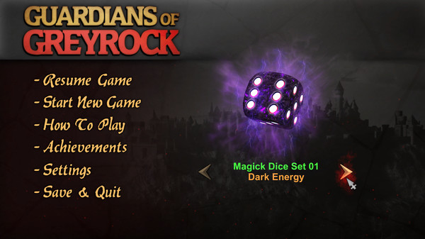 Guardians of Greyrock - Dice Pack: Magick Set 01