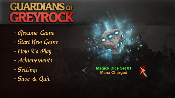 Guardians of Greyrock - Dice Pack: Magick Set 01