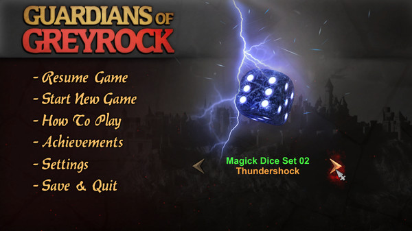 Guardians of Greyrock - Dice Pack: Magick Set 02