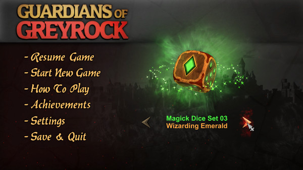 Guardians of Greyrock - Dice Pack: Magick Set 03