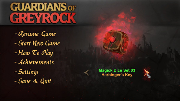 Guardians of Greyrock - Dice Pack: Magick Set 03