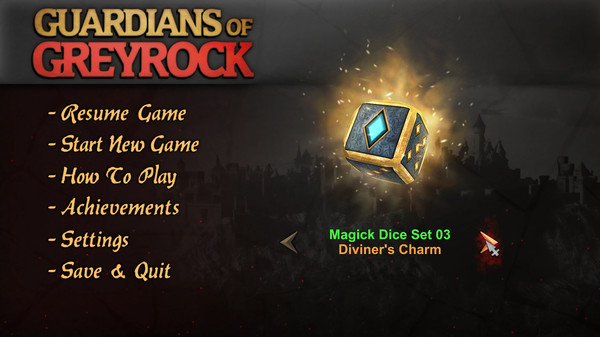 Guardians of Greyrock - Dice Pack: Magick Set 03