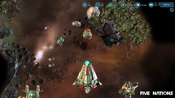 Screenshot z Five Nations