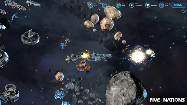 Screenshot z Five Nations