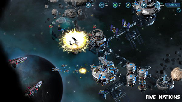 Screenshot z Five Nations