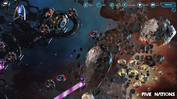 Screenshot z Five Nations