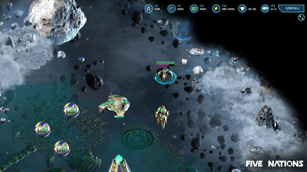 Screenshot z Five Nations