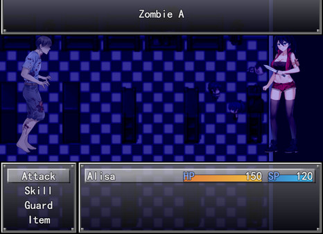 Screenshot z Survival RPG Alisa x Desperate City
