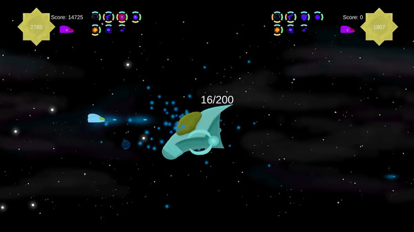 Screenshot z Astro Fighters 2178