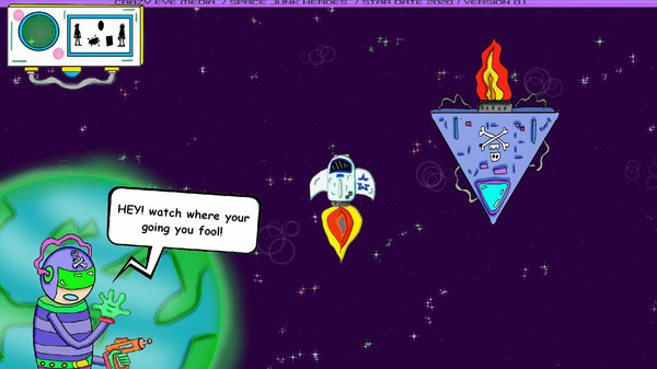 SPACE JUNK HEROES screenshot 2