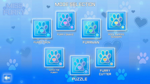 Screenshot z Miss Furry