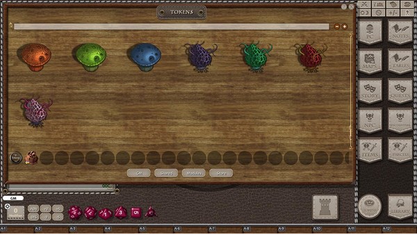 Screenshot z Fantasy Grounds - Jans Tokenpack 22 - Oozes and Fungus Screenshot z Fantasy Grounds - Jans Tokenpack 22 - Oozes and Fungus