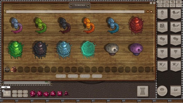 Fantasy Grounds - Jans Tokenpack 22 - Oozes and Fungus