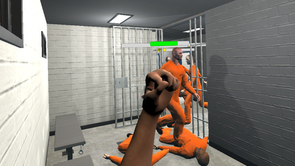 Screenshot z VR Prison Escape