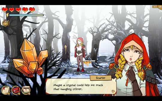 Screenshot z Scarlet Hood and the Wicked Wood Soundtrack