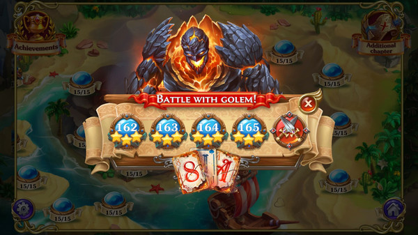 Screenshot z Emerland Solitaire 2 Collector's Edition