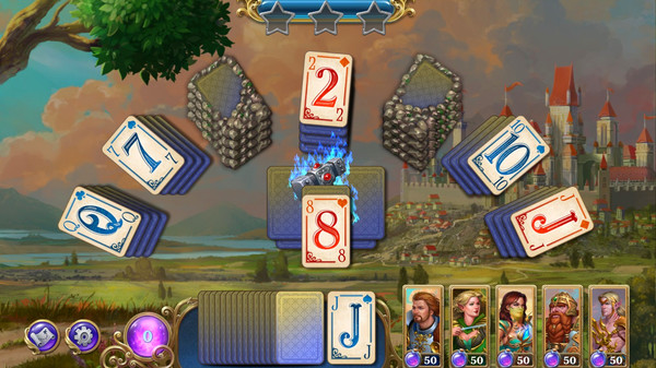 Screenshot z Emerland Solitaire 2 Collector's Edition