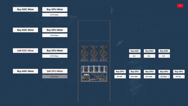 Screenshot z Realtime Mining Simulator