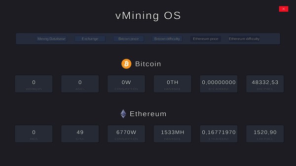 Screenshot z Realtime Mining Simulator