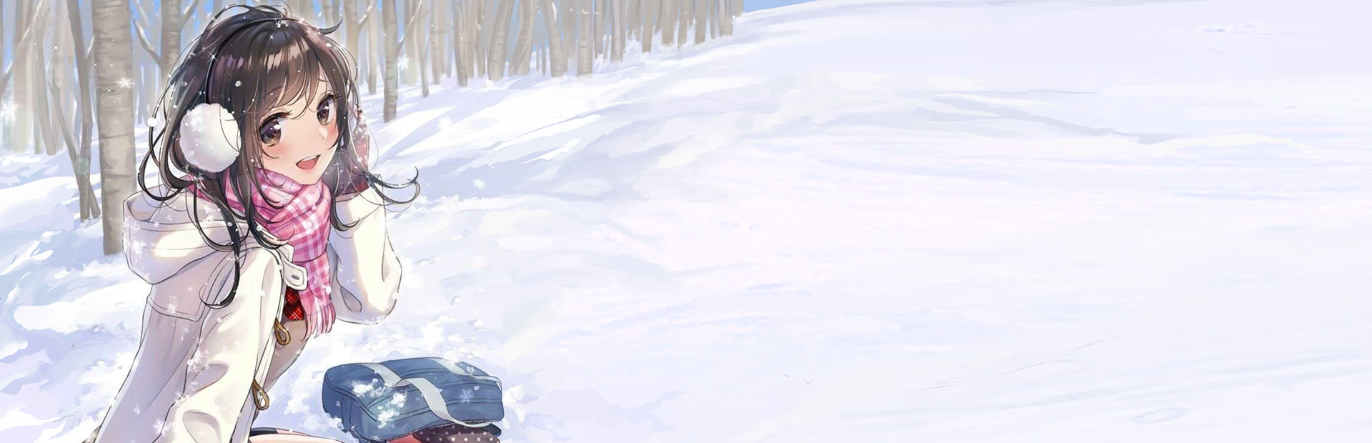 雪国の少女
