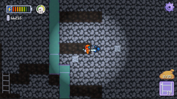 Screenshot z Canary in a Crater Screenshot z Canary in a Crater