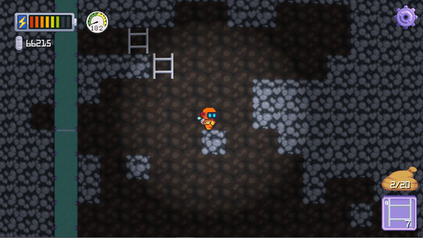 Screenshot z Canary in a Crater Screenshot z Canary in a Crater