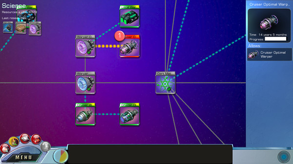 Screenshot z Tachyon Wars