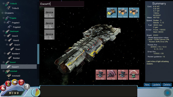 Screenshot z Tachyon Wars