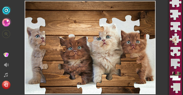 Cat's Life Jigsaw Puzzles — gameplay screenshot 3