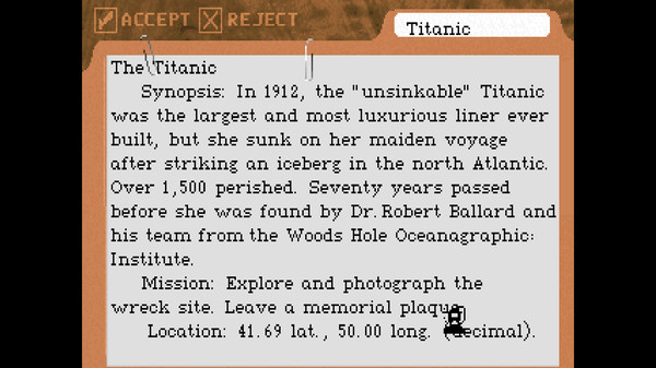 Screenshot z Discoveries of the Deep