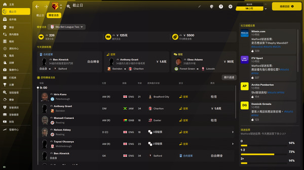 Football Manager 2022 遊戲截圖 3