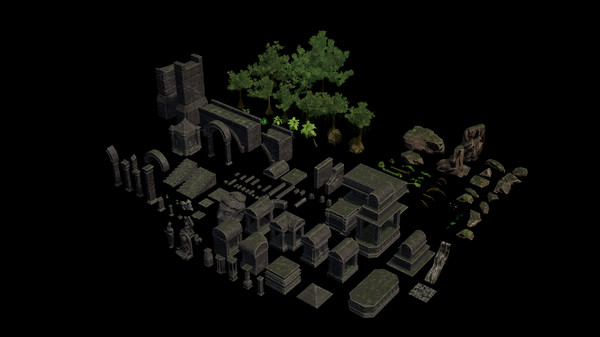 Realm Engine Jungle Ruins Asset Pack