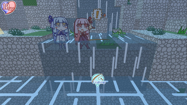 Screenshot z 琴葉姉妹とライサント島の伝説