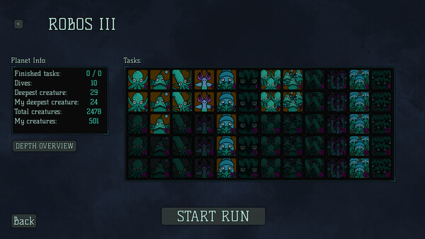 Screenshot z Evolve Lab